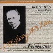 ベートーヴェン～ヴァインガルトナー編「ハンマークラヴィーア」（管弦楽版）　他《ヴァインガルトナー大全集Ｖｏｌ．２４》