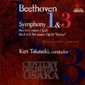 ベートーヴェン：交響曲全集１　第１番，第３番「英雄」