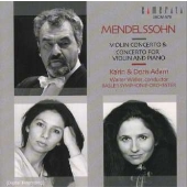メンデルスゾーン: ヴァイオリン協奏曲､ ヴァイオリンとピアノのための二重協奏曲
