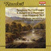 Stanford: Symphony No 5; Irish Rhapsody No 4