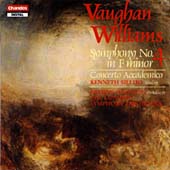 Vaughan Williams: Symphony No 4; Violin Concerto
