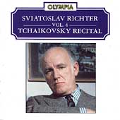 Sviatoslav Richter Vol 4 - Tchaikovsky Recital