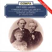 Grieg: Complete String Quartets / Raphael Quartet, Roeling