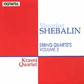 Shebalin: Complete String Quartets vol 2 / Krasni Quartet