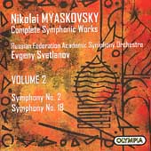Myaskovsky: Complete Symphonic Works Vol 2 /Svetlanov, et al Myaskovsky: Complete Symphonic Works Vol 2 /Svetlanov, et al