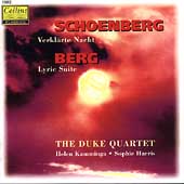 Schoenberg: Verklaerte Nacht;  Berg / The Duke Quartet, et al