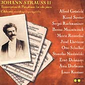 J. Strauss II: Transcriptions & Paraphrases for Solo Piano