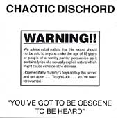 You've Got To Be Obscene To Be Heard You've Got To Be Obscene To Be Heard
