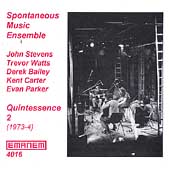 Spontaneous Music Ensemble/Quintessence Vol.2