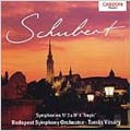 Schubert: Symphonies 3 & 4 / Vasary, Budapest Symphony