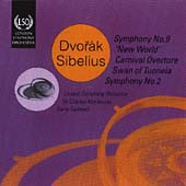 Sibelius: Symphony No 2; Dvorak: Symphony No 9