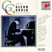 グレン・グールド/Glenn Gould Edition - Bach: Live In Salzburg & Moscow