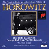 Horowitz: The Complete Masterworks Recordings, 1962-73, Vol 3