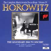 Horowitz: The Complete Masterworks Recordings, 1962-73, Vol 4 Horowitz: The Complete Masterworks Recordings, 1962-73, Vol 4