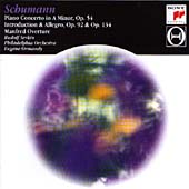 Schumann: Piano Concerto; Introduction & Allegro; Manfred - Ov