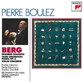 Berg: Violin Concerto etc