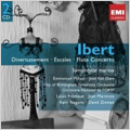Ibert: Divertissement, Escales, Flute Concerto, etc / Louis Fremaux(cond), City of Birmingham SO, Jean Martinon(cond), ORTF National Orchestra, etc