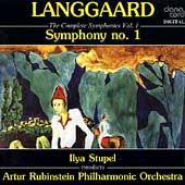 Langgaard: Symphony no 1 / Stupel, Rubinstein PO