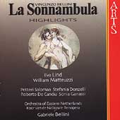 Bellini: La Sonnambula - Highlights / Bellini, Lind, et al