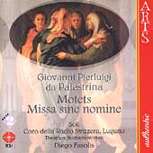 Palestrina: Motets, Missa sine nomine / Fasolis, et al
