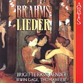 Brahms: Lieder / Brigitte Fassbaender, Riebl, Gage