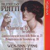 Piatti: Capricci Op 25 for Cello solo, etc / Yang, Yada