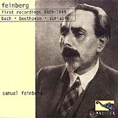 Samuil Feinberg - The First Recordings Samuil Feinberg - The First Recordings