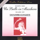 Verdi: Un Ballo in Maschera / Gavazzeni, Callas, Di Stefano