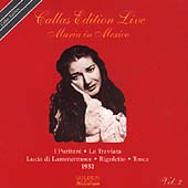 Golden - Callas Edition Live - Maria in Mexico Vol 2