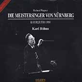 Golden - Wagner: Die Meistersinger von Nuernberg /Bohm, et al Golden - Wagner: Die Meistersinger von Nuernberg /Bohm, et al