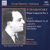 Tchaikovsky: Concerto for Piano and Orchestra No 1; Chopin/Liszt: Piano Wor