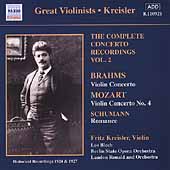 Fritz Kreisler - Complete Concerto Recordings, Volume 2