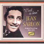Jean Sablon/C'est Si Bon 1933-50[8120641]