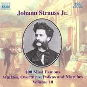 J. Strauss Jr.: 100 Most Famous Waltzes Vol 10