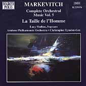 Markevitch Complete Orchestral Works Vol 5 / Lyndon-Gee