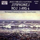 Braga Santos: Symphonies no 3 & 6 / Cassuto, Portugese SO