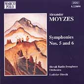 Moyzes: Symphonies no 5 & 6 / Slovak, Slovak Radio SO Moyzes: Symphonies no 5 & 6 / Slovak, Slovak Radio SO