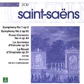 Saint-Saens: Symphony no 1 & 2, Piano Concerto no 4, etc