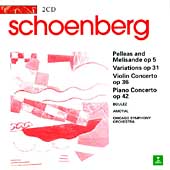Schoenberg: Pelleas and Melisande, Variations, etc / Boulez