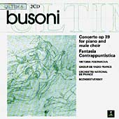 Busoni: Piano Concerto, Fantasia / Postnikova, Rozhdestvensky et al