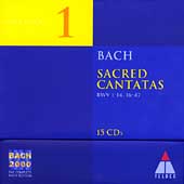 Bach 2000 Vol 1 - Sacred Cantatas BWV 1-14, 16-47
