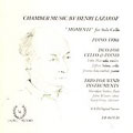Lazarof: Piano Trio, Duo 1973, etc / Matsuda et al