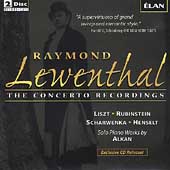 Rubinstein, Henselt, Liszt, Alkan: Piano Works / Lewenthal Rubinstein, Henselt, Liszt, Alkan: Piano Works / Lewenthal
