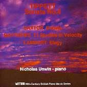Tippett, Saxton, Matthews, Lambert: Piano Works / Unwin