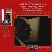 Mahler: Symphony no 8 / Mitropoulos, Coertse, Zadek, et al