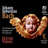 Bach: Organ Works Vol 5 - Leipzig 1723-1750 / Olivier Vernet