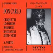 Verdi: Don Carlo / Votto, Cerquetti, Lo Forese, et al Verdi: Don Carlo / Votto, Cerquetti, Lo Forese, et al