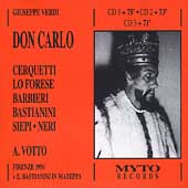 Verdi: Don Carlo / Votto, Cerquetti, Lo Forese, et al