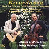 Ricordanza - Music for Cello and Guitar / Zeuthen, Moldrup
