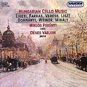 Hungarian Cello Music - Ligeti, Farkas, et al / Perenyi